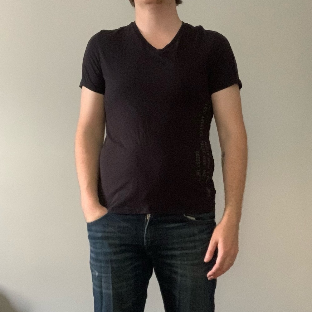 Guess & Banana Republic black T-shirtβs menβs size medium - Picture 7 of 14